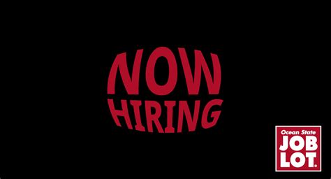 NOW HIRING! Come join the Ocean .